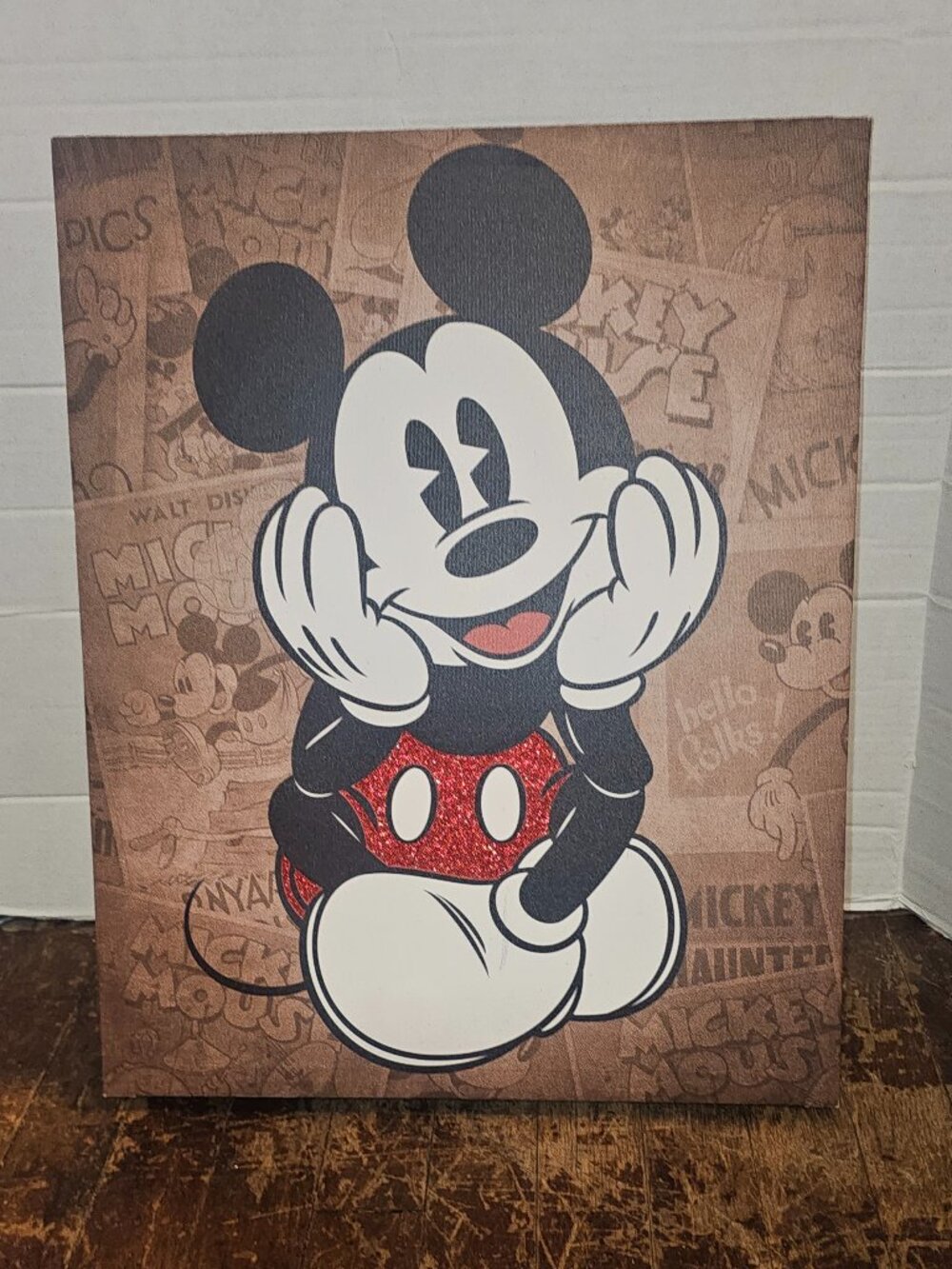 Mickey Mouse picture framed